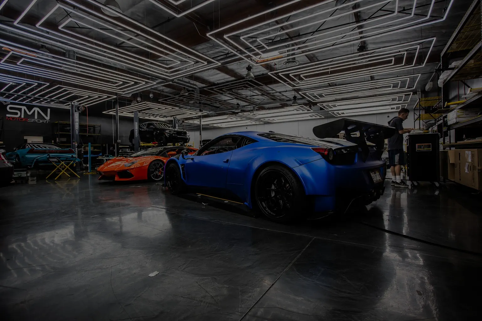 SMN Motorsport workshop
